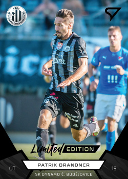 Patrik Brandtner Ceske Budejovice SportZoo FORTUNA:LIGA 2021/22 1. serie Black /19 #169